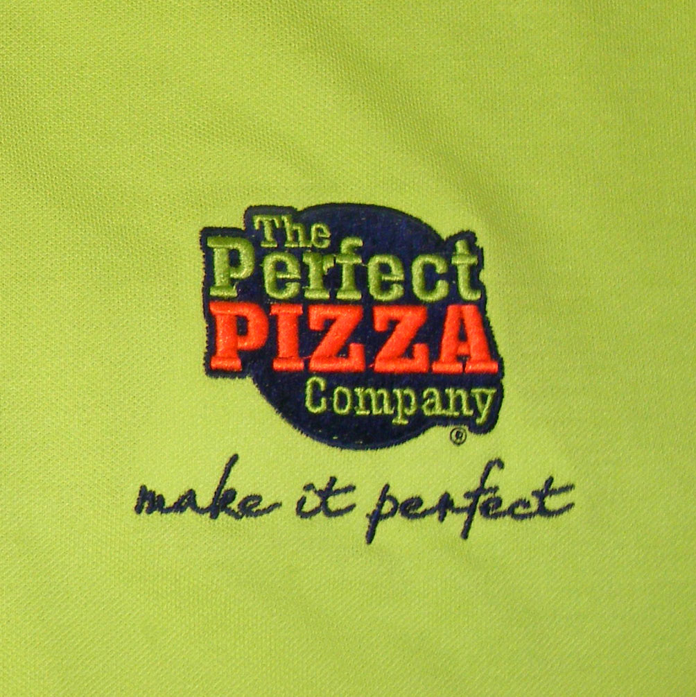 The Perfect Pizza Company - Printed Clothing from Promo Clothing UK