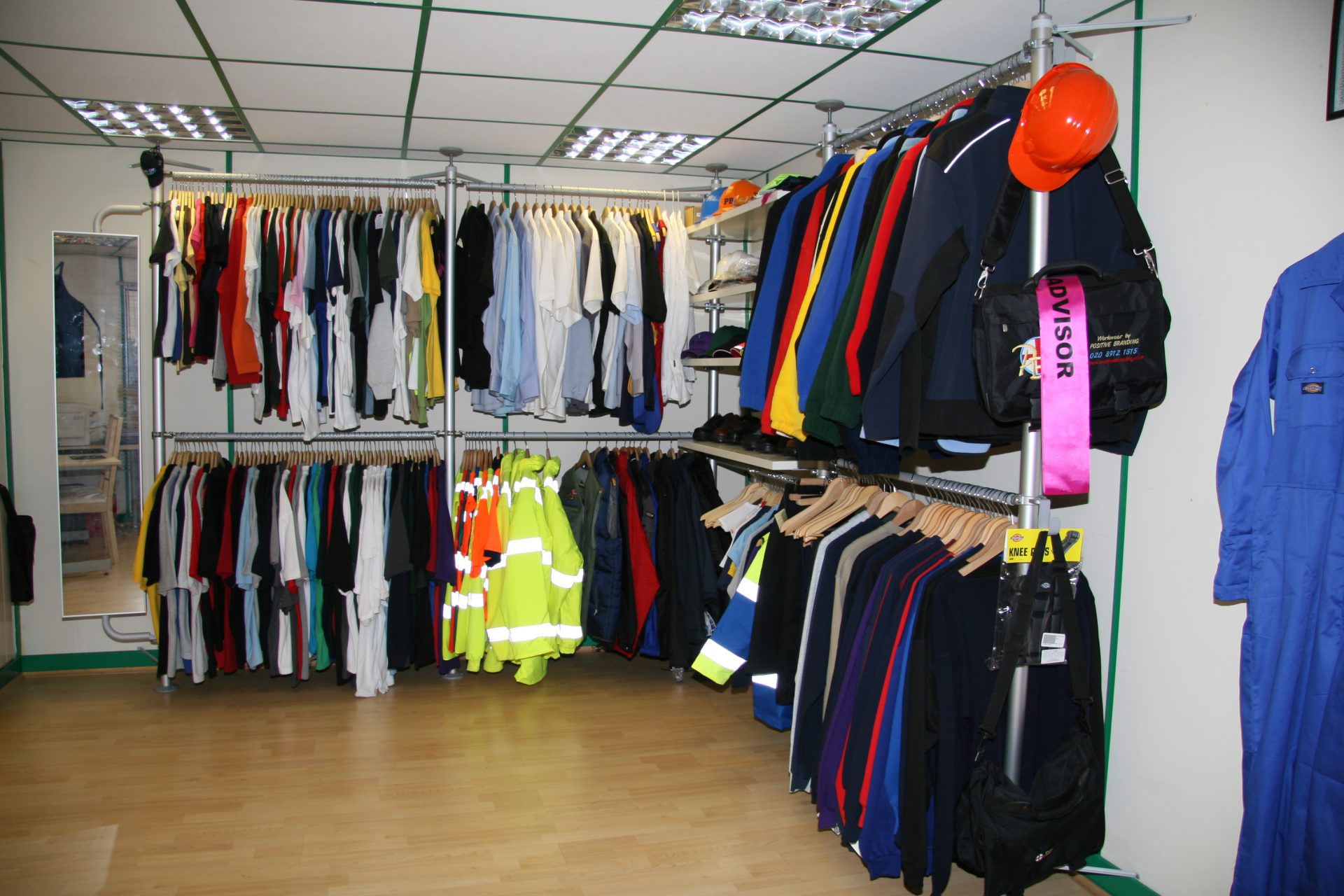 London Showroom Promo Clothing UK